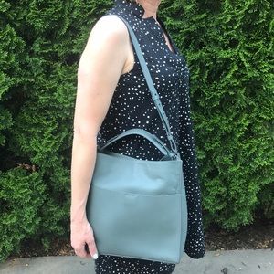 ALLSAINTS Leather North/South Tote